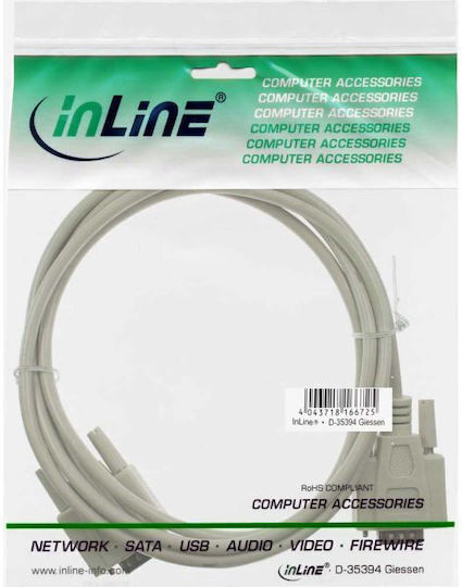 InLine Cable VGA male - VGA male Μαύρο 3m (12213)