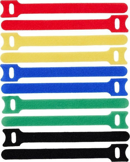 ProXtend Legături de cablu 12x150mm Multicolor 10pcs CM-HL01512-10MC