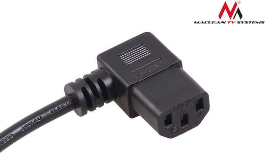 Maclean Energy Schuko / IEC C13 - Schuko / IEC C13 Cable 1.5m Μπλε MCTV-802