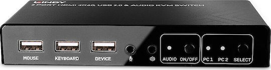 Lindy 32809 KVM & Data Switch 32809