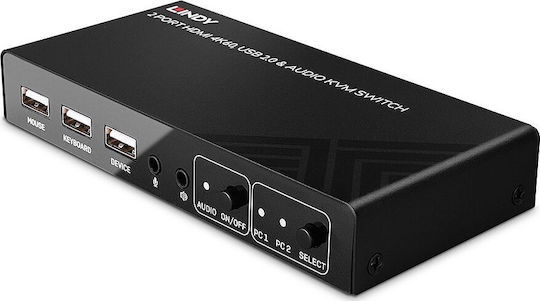 Lindy 32809 KVM & Data Switch 32809