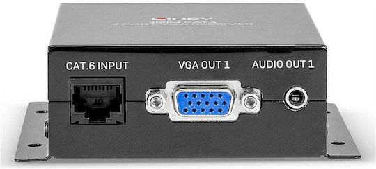Kvm Switch Lindy 300m Cat.6 Vga Extender Receiver