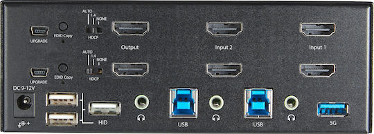 StarTech SV231DHU34K6 KVM И Превключвател На Данни С HDMI USB Аудио