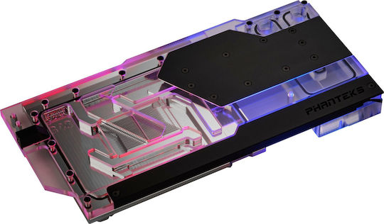 Phanteks GPU Water Block Glacier G40 4090 ASUS Graphics Card Water Block with Back Plate Μαύρο