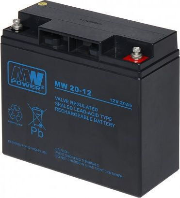MW Power MW 20-12 Μπαταρία UPS με Χωρητικότητα 20Ah και Τάση 12V