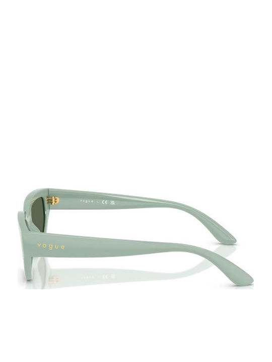Vogue Geometric Kids Sunglasses Green for 10-13 Years