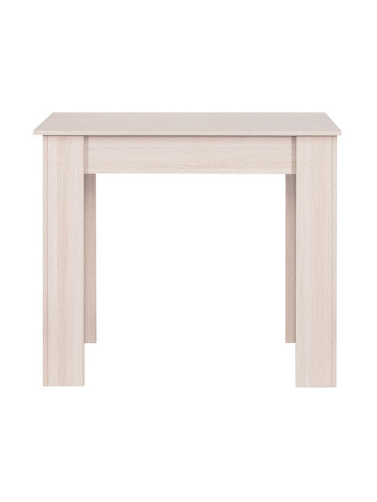 Table Kitchen Extendable Wooden Mortar 90(+30)x60x78cm