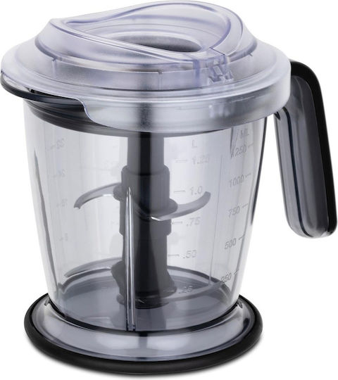 Fakir Mini tocător Multi 700W cu recipient 1.25lt Gri