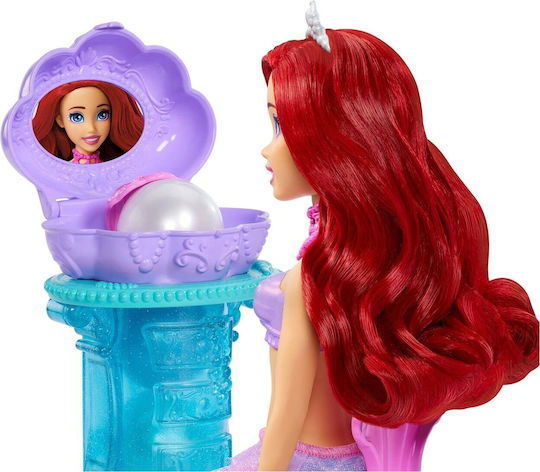 Ariel Vanity Pop Mermaid Shell Doll Disney Princess for Ages 3+ JBF86