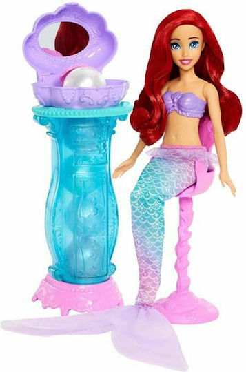 Ariel Vanity Pop Mermaid Shell Doll Disney Princess for Ages 3+ JBF86