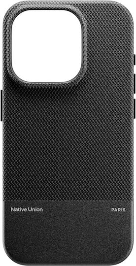 Native Union Classic Wallet Υφασμάτινο 1.8mm Μαύρο (iPhone 16 Pro Max)