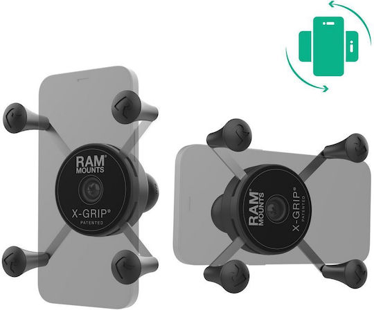 RAM Mount X-grip Гръбче за Стойка за Мобилен Телефон за Мотоциклет