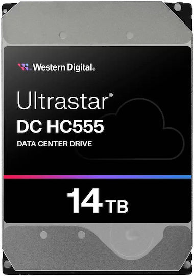 Western Digital HC555 Data Center SE 14TB HDD Hard Drive 3.5" SAS 3.0 7200rpm with 512MB Cache for Server / Recorder 0B47743