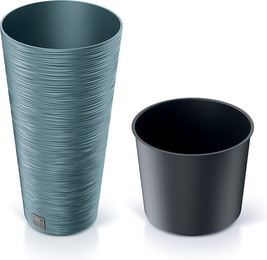Slim Concrete Planter 15.5l 250mm X 480mm Prosperplast Slim Concrete Planter 15.5l 250mm X 480mm Prosperplast