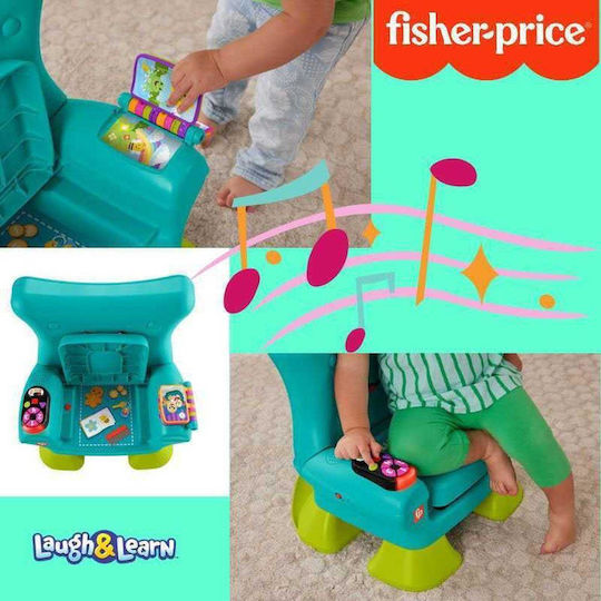 Fisher Price Babyspielzeug Bildungsstuhl mit Musik und Geräuschen für 12++ Monate