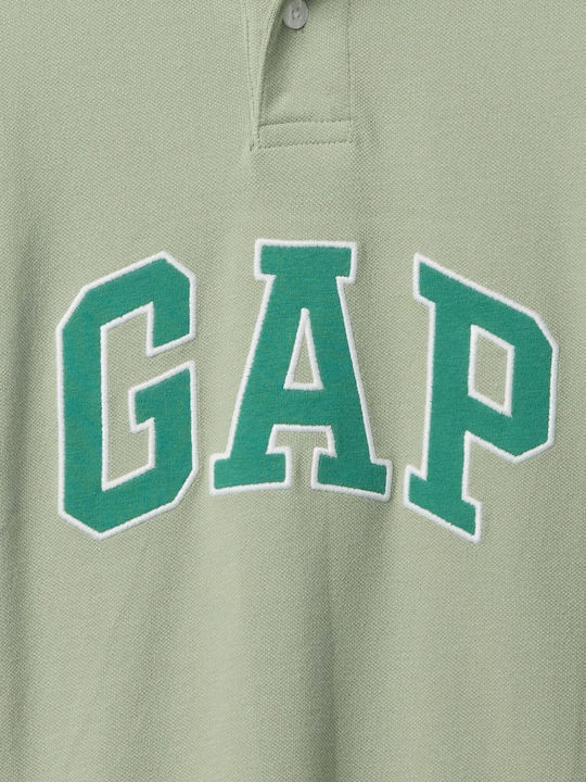 Παιδικό Polo Κοντομάνικο Πράσινο Logo