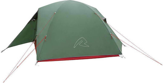 Robens Aster 3 Pro Camping Tent Igloo Mountaineering Green with Double Cloth 3 Seasons for 3 People Waterproof 4000mm 200x260x120cm