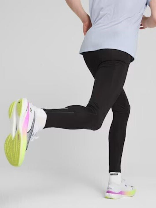 Run Velocity Running Γυναικείο Μακρύ Κολάν Μαύρο 526613-01