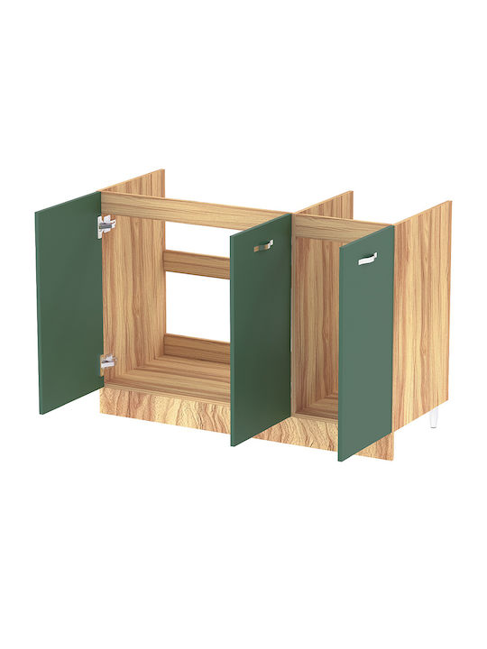 Dulap pentru Chiuvetă Πράσινου 120x50x85buc