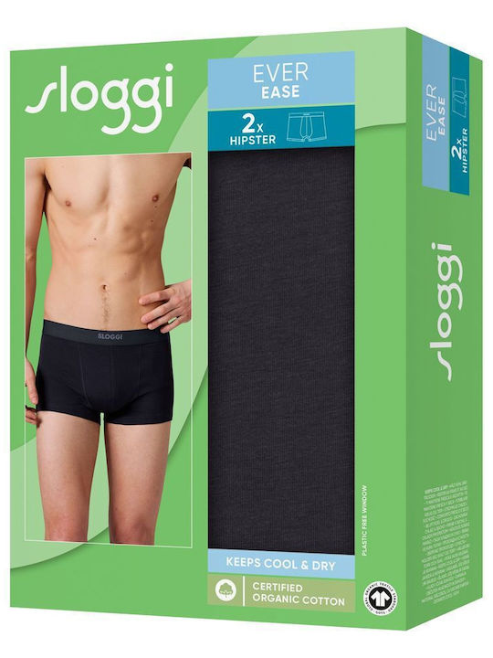 Ever Ease Ανδρικά Μποξεράκια Μαύρο 2Pack