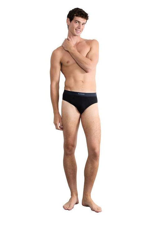 Ever Men's Slips Black with Patterns 2Pack