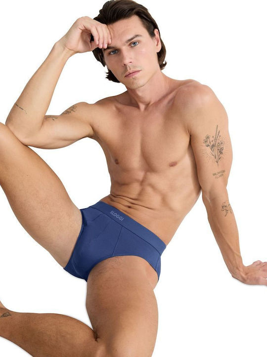Ever Ease Ανδρικά Σλιπ Μπλε 2Pack