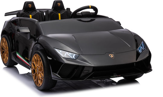 Lamborghini Huracan Two Seater with Remote Control Licensed 24 Volt Black