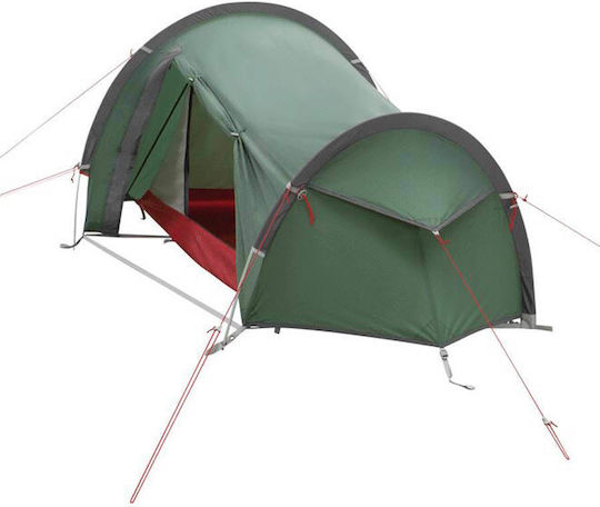 Robens Cress 1 Pro Χειμερινή Σκηνή Camping Τούνελ Ορειβασίας Πράσινη με Διπλό Πανί για 1 Άτομο Αδιάβροχη 4000mm 270x120x95εκ.