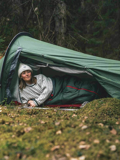 Robens Cress 1 Pro Χειμερινή Σκηνή Camping Τούνελ Ορειβασίας Πράσινη με Διπλό Πανί για 1 Άτομο Αδιάβροχη 4000mm 270x120x95εκ.