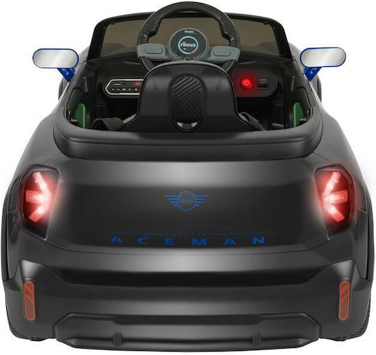 Spidko Mini Aceman Μονοθέσιο με Τηλεκοντρόλ Licensed 12 Volt Μαύρο για 3+ Ετών
