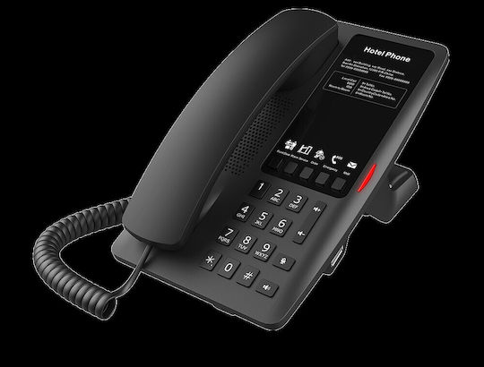Fanvil H4w Cu fir Telefon IP Negru