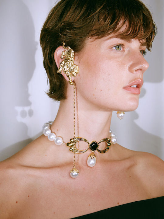 Desperate Design Isabel Choker Μαύρο