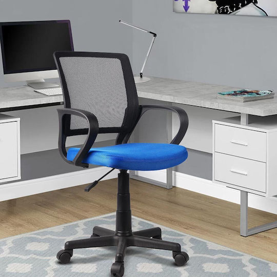Bakaji Exekutive Schwarze Blau Bürostuhl Bakaji Exekutive Schwarze Blau Bürostuhl