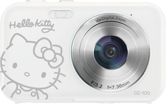 Yashica DZ-100 Hello Kitty Παιδική Φωτογραφική Μηχανή 5MP Full HD (1080p) Λευκή