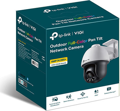 VIGI C540-4 v2 IP Überwachungskamera Full HD+ 4MP Wasserdicht mit Zwei-Wege-Kommunikation und Objektiv 4mm