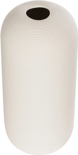 GloboStar Βάζο Κεραμικό Γκρι Φ18xΥ16cm GloboStar Βάζο Κεραμικό Γκρι Φ18xΥ16cm