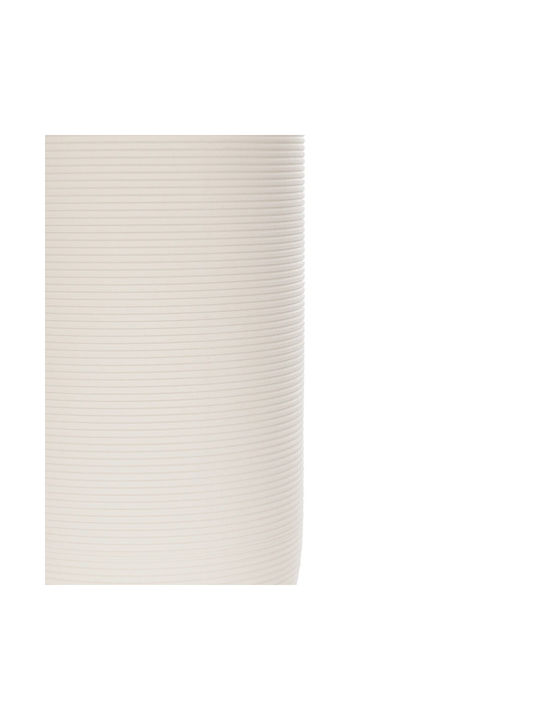 GloboStar Διακοσμητικό Βάζο Keramik Gray 18x18x16cm 1Stück