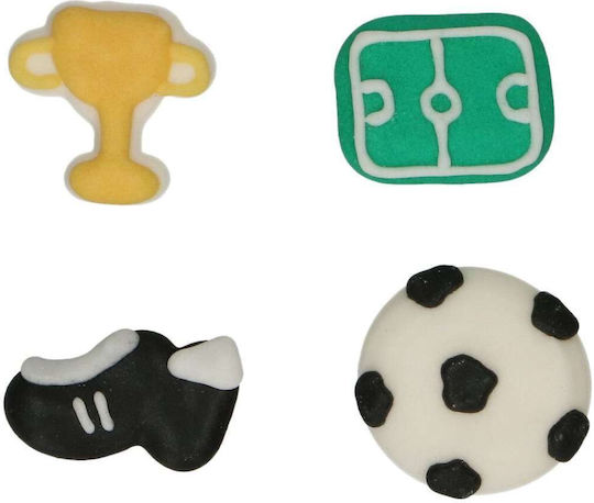 Edible Decorative Soccer Figures Set of 8