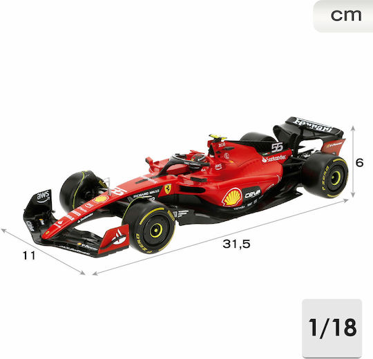 Bburago Ferrari Modele statice Figurină de Modelism Mașină la Scară 1:18 31.5x11x6cm.
