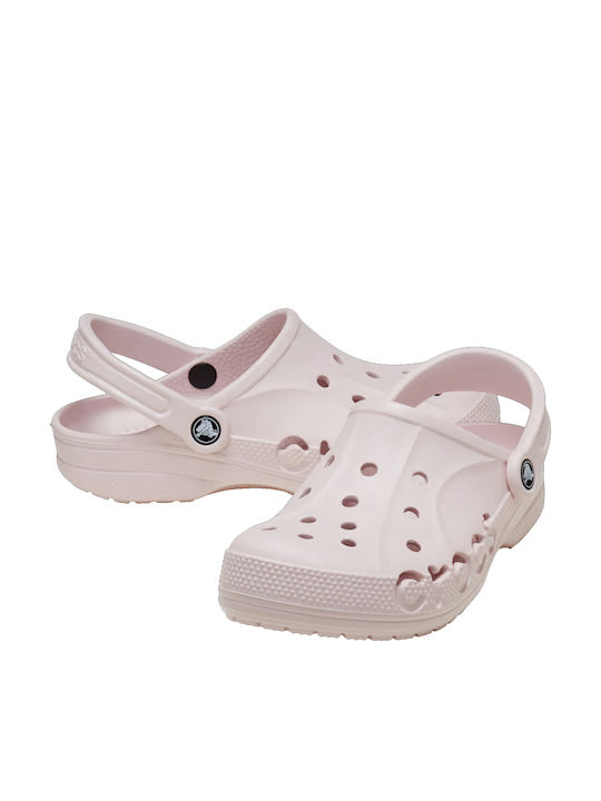 Crocs Baya Γυναικεία Ανατομικά Σαμπό Ροζ