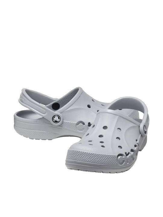 Crocs Baya Ανατομικά Σαμπό Γκρι