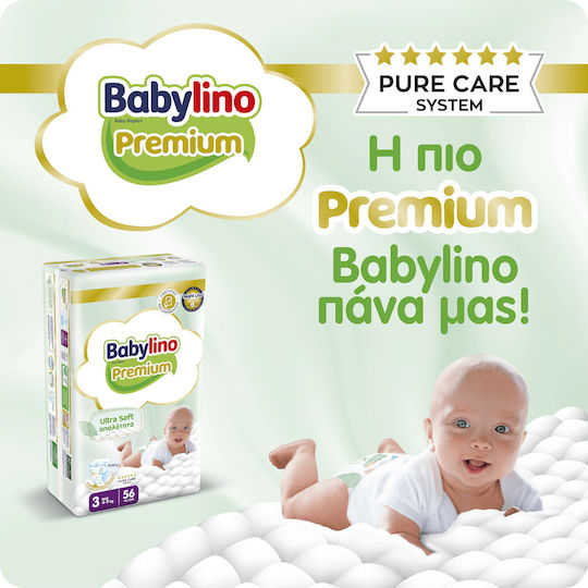 Babylino Tape Diapers Premium No. 1 for 2-5kg 136pcs