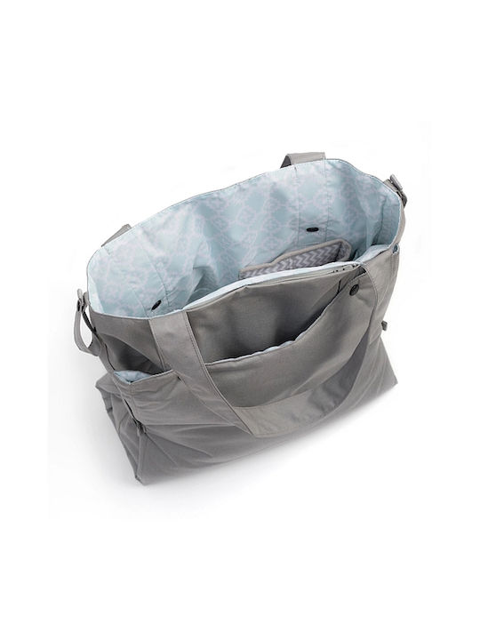 KipKep Αλλαξιέρα Ταξιδίου από Ύφασμα Grey 80x74cm