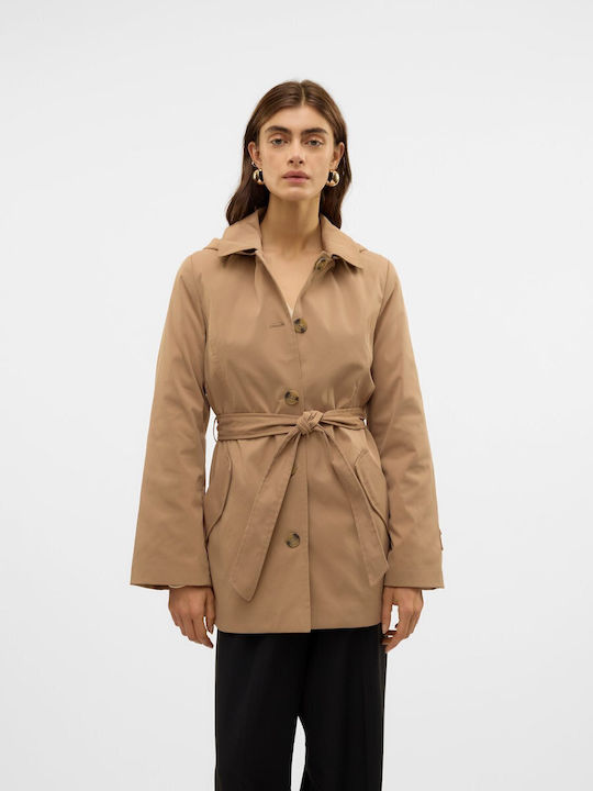 Damen Tiger Eye Trenchcoat