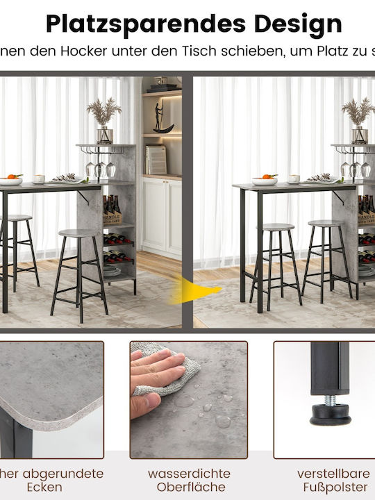 Dining Room 3pcs 120x40cm