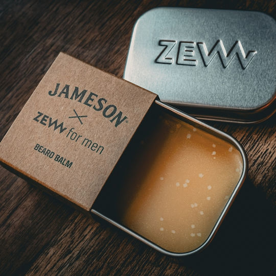 Σετ Λάδι Βάλσαμο & Βούρτσα Γενειάδας Zew Men X Jameson Beard Set