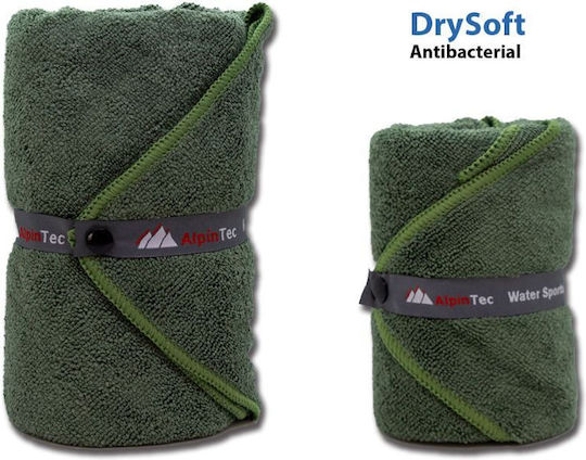 Alpin Prosop Din Microfibră Față Antibacterian Verde 90x50cm