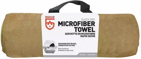 McNett Outgo Microfiber Towel Face Antibacterial in Case Beige 128x77cm