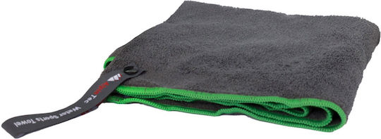 AlpinPro Drysoft Microfiber Body Towel Antibacterial with Case Terry Green 150x75cm