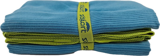 Solart Πετσέτα Microfiber Σώματος 220gr/m² Πράσινη 110x175εκ.